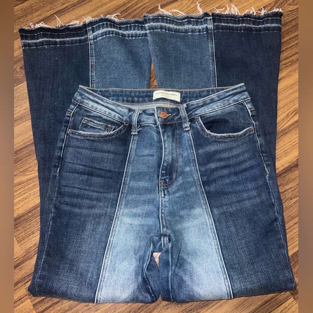 Flying Monkey Blue Boot Cut Jeans